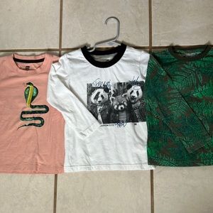 Bundle of toddler shirts sized 3T.